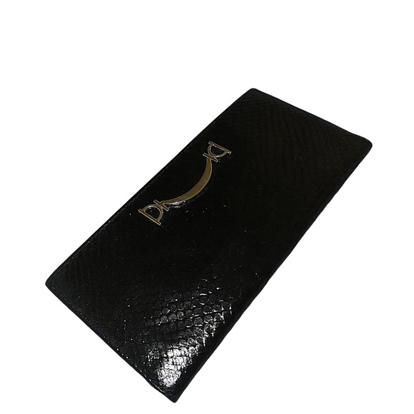 Fiocchi Lecco Italian leather reptile design horse it wallet - Picture 6 of 17